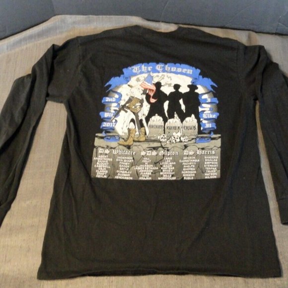 szMEDIUM DISC 2017 FORT JACKSON BASIC COMBAT TRAINING 2ND PLATOON SHIRT SV 2314 - Picture 2 of 6